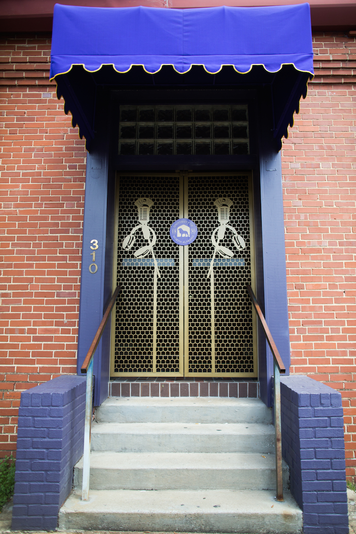 View of The Mane Room from the front door